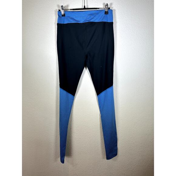 Under Armour HeatGear Compression Leggings Women’s Small Black/Blue - Picture 3 of 10
